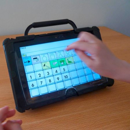 Touchpad zum lernen der Alois-Wißmann-Schule