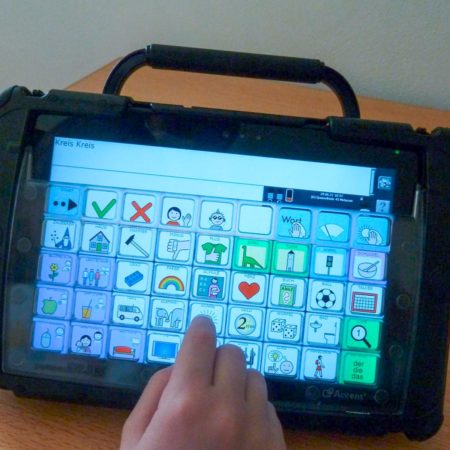 Touchpad zum lernen der Alois-Wißmann-Schule