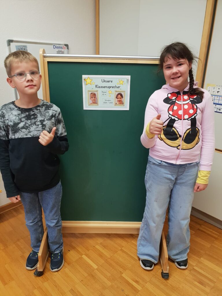 Die neu gewählten Klassensprecher